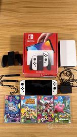 Nintendo Switch OLED+ Scatola e Accessori Original