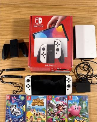 Nintendo Switch OLED+ Scatola e Accessori Original
