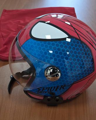 Casco Jet ONE - Spiderman - casco junior Tg. L. 