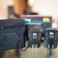 King E-TTL Trigger+Ricevitore Supplementare