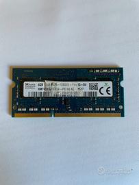 4GB RAM DDR3 PC3L 12800 1600MHz