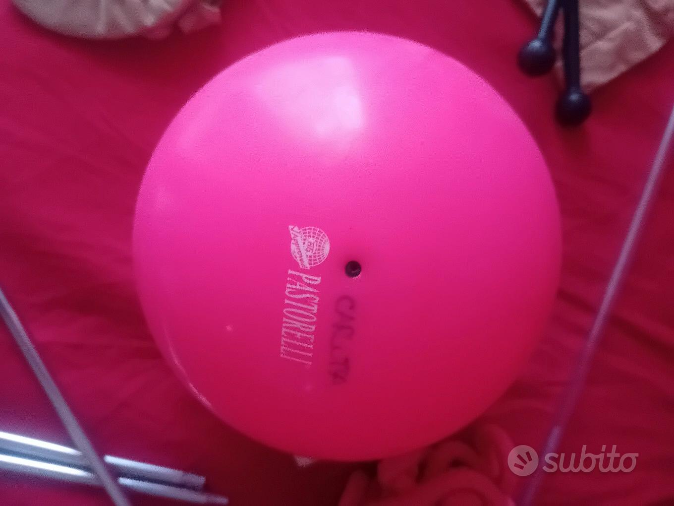 Palla Ginnastica Ritmica DRUNA In PVC - 350 G, 17 Cm, Colorata Per Allenamento