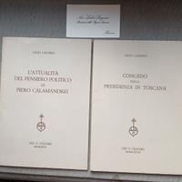 Congedo dalla Presidenza in Toscana e L'attualità 