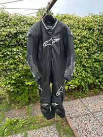 Tuta in pelle alpinestars tg.54