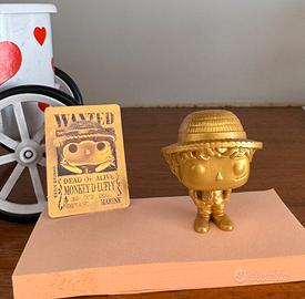 Luffy oro kinder joy one piece