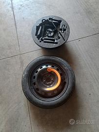 ruotino di scorta fiat 500l