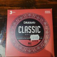 D'addario classic nylon & Feedback eliminator