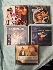 Lotto 5 CD colonne sonore e musical 