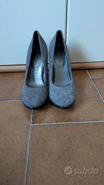 Décolleté invernali con tacco 