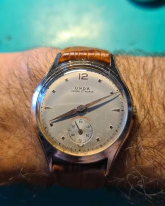 Orologio meccanico Unda swiss made