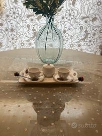 Set Caffè Tete-a-Tete "Kalica" – Servizio 2 Posti