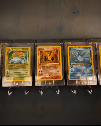 Collezione Carte Pokemon Holo Prima Edizione