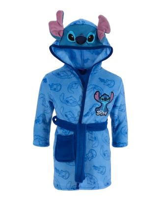 Accappatoio in pile corallo Lilo & Stitch