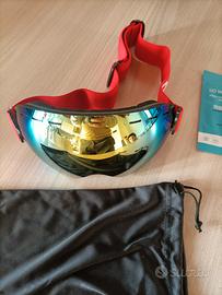 occhiali da neve per sciare o moto