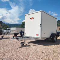 Carrello rimorchio auto furgonato