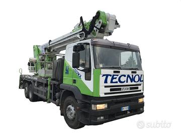Piattaforma Aerea Italmec JIB 42 su Iveco Eurotech