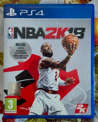 Nba 2k18 PlayStation 4 Sony - Ps4 Videogame