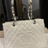 Chanel tote bag bianca