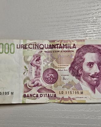Lotto banconote Lire italiane 
