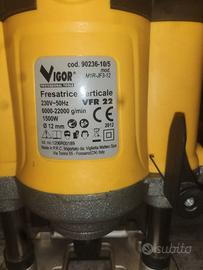 Fresatrice verticale per legno Vigor VFR 22