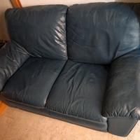 Divano in vera pelle 150cm
