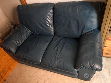 Divano in vera pelle 150cm