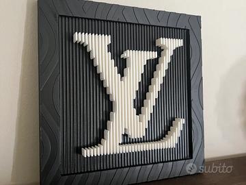Quadro louis vuitton 3D