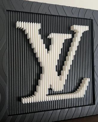 Quadro louis vuitton 3D
