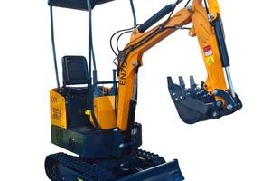 MINI ESCAVATORE ENZO HT-10H - DIESEL 7KW, SENZA CA