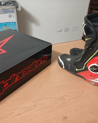 stivali moto alpinestars modello REA