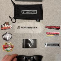 NEW Occhiali da sole NORTHWEEK NERI mod.NDR300013