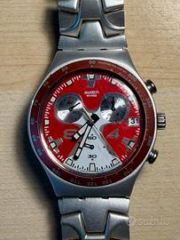 Swatch Irony Chrono "Oleada Roja"(YCS4041AG)