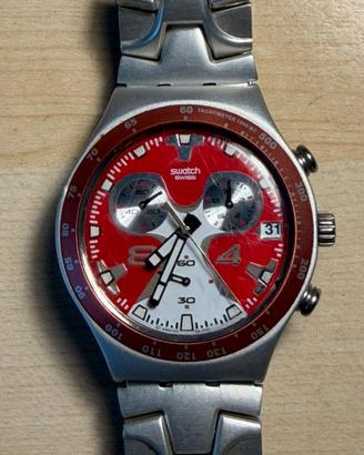 Swatch Irony Chrono "Oleada Roja"(YCS4041AG)