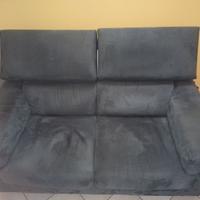 Divano blu largo 160 cm