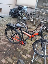 bici  trekking btwin riverside