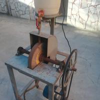 banco con mola a motore