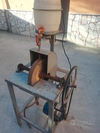 banco con mola a motore