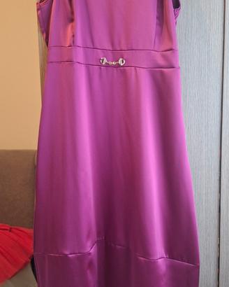 Vestito lungo Madame Couture viola