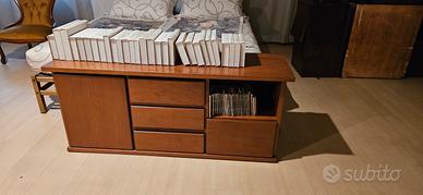 madia in legno massello di noce 