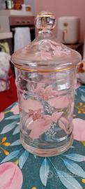 Vaso in vetro vintage  