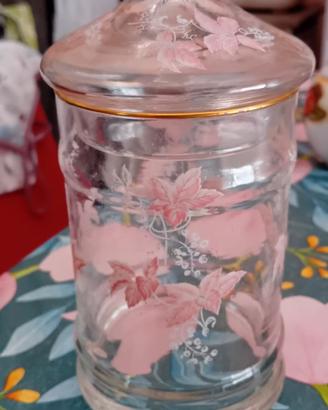 Vaso in vetro vintage  