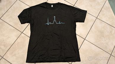 Maglietta nera chitarra Pampling XXL