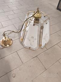 Lampadario da soffitto vintage