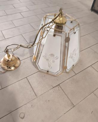 Lampadario da soffitto vintage