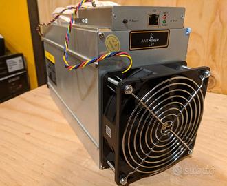 Bitmain Antminer L3+ 504Mhz + APW7 leggi bene