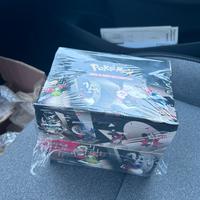 Pokemon case mini tin fuoco bianco luce nera