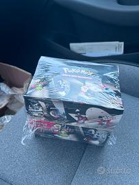 Pokemon case mini tin fuoco bianco luce nera