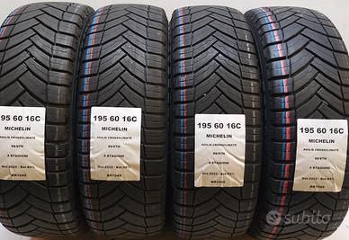 4 GOMME 195 60 16C MICHELIN BR1049