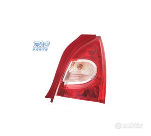 FANALE DX RENAULT TWINGO II 12-14 BIANCO ROSSO