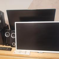 Altoparlanti Logitech+subwoofer+ 2 Tv  Samsung 24
